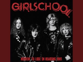 Girlschool na capa de “Nothin’ To Lose (Live In Reading 1981)”