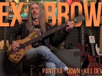 Rex Brown em entrevista sobre Pantera, Metallica e seu baixo signature Spector