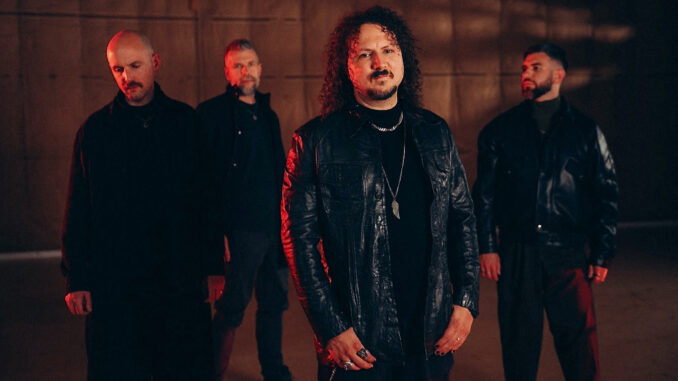 Haken em foto de Oli Kember para o EP In A Fever Dream