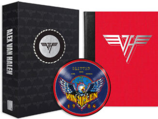 Van Halen em fotografia promocional de sua trajetória clássica